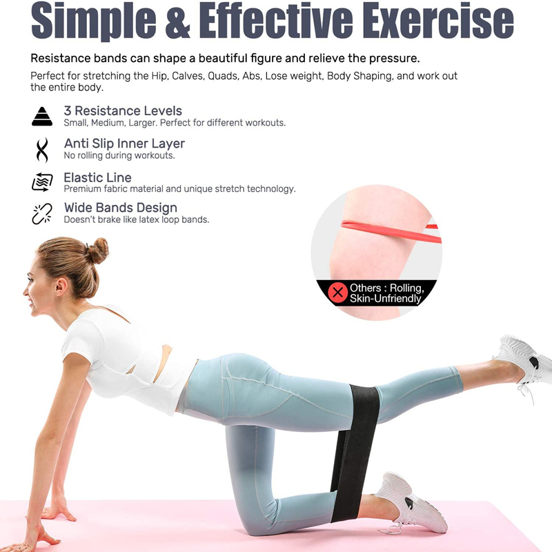 Комплект тканевых эспандеров д – обзор и цена Yoga Fitness Resistance Band