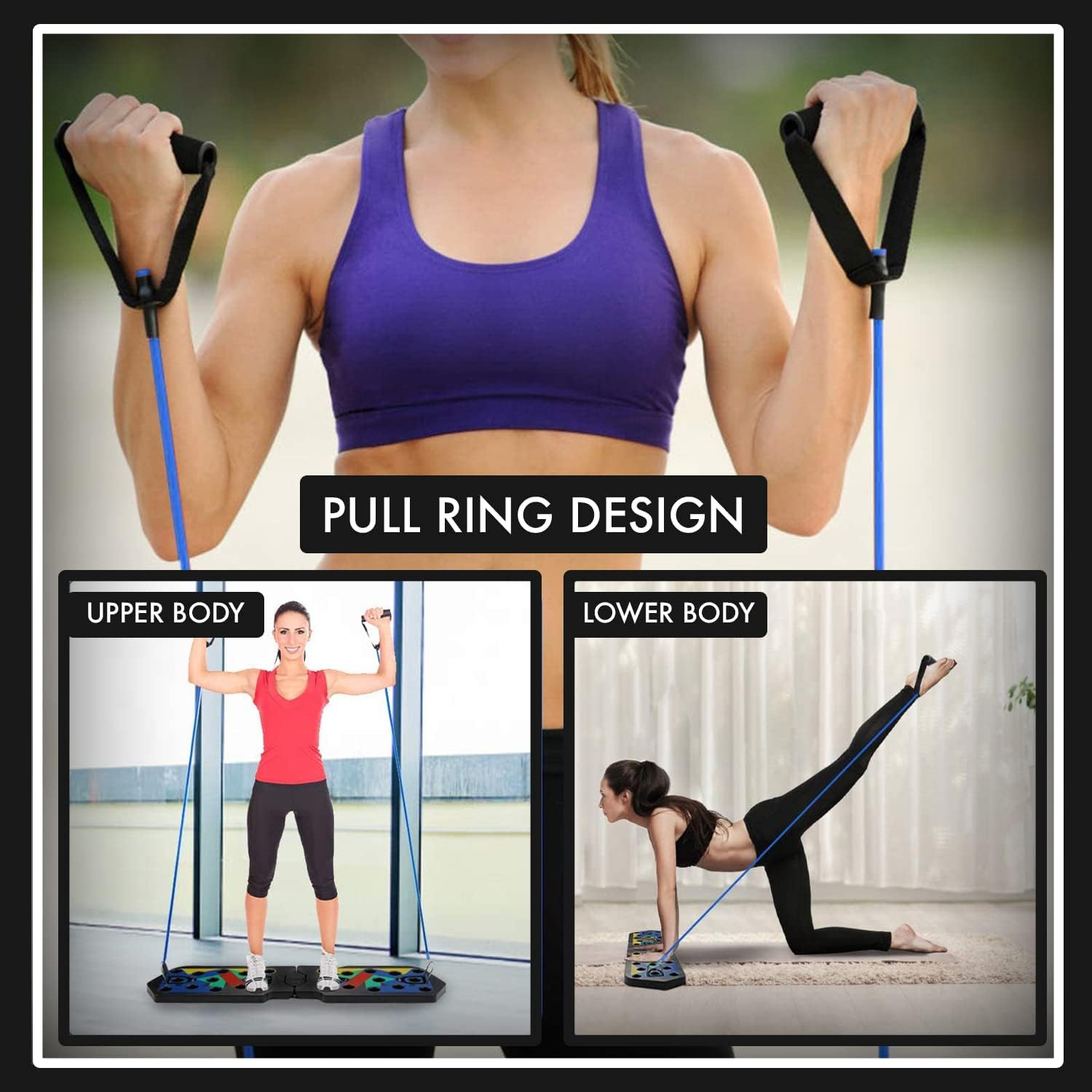 Красочный складной кронштейн д – обзор и цена Push Up Board