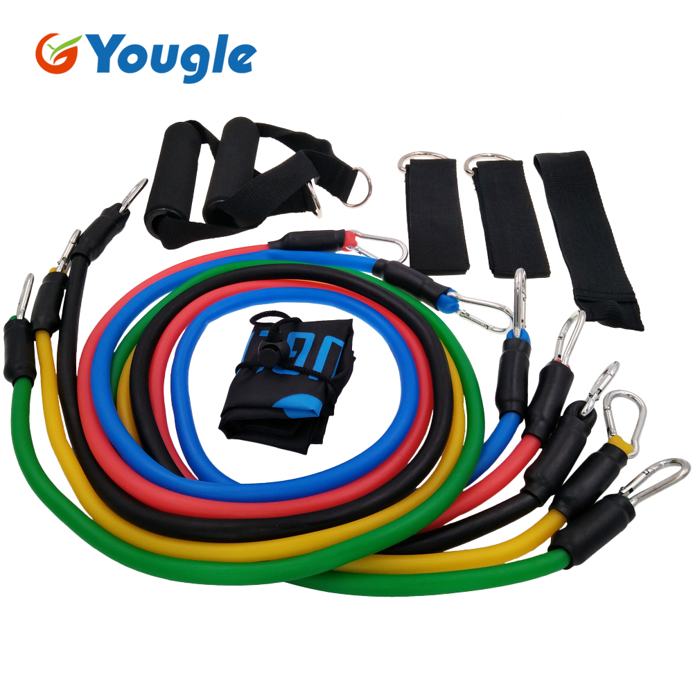 Эспандер латексный для фитнеса – обзор и цена Yoga Fitness Resistance Band